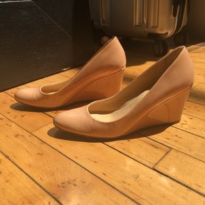 J.Crew Patent Wedges